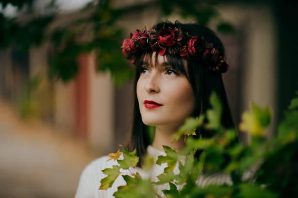 istock Girl autumn portrait 1573960091