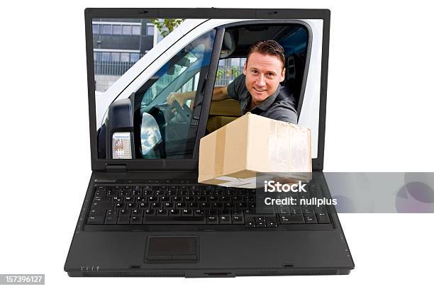 Onlineshopping Stockfoto und mehr Bilder von Auto - Auto, Computerbildschirm, Elektronischer Handel