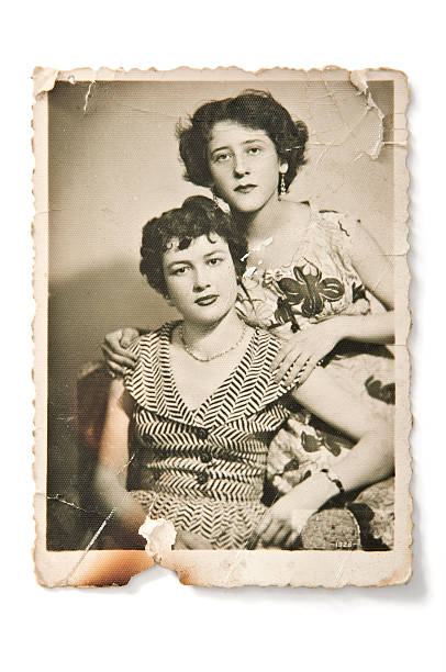 old picture A vintage photograph from the 1940s or 1950s 1940 stock pictures, royalty-free photos & images