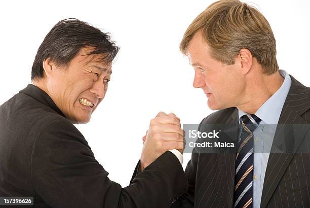 Pulse Stock Photo - Download Image Now - Arm Wrestling, Suit, 30-39 Years