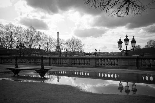 Eiffel in a puddle