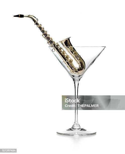 Jazzowy Martini - zdjęcia stockowe i więcej obrazów Alkohol - napój - Alkohol - napój, Dyskoteka, Fotografika