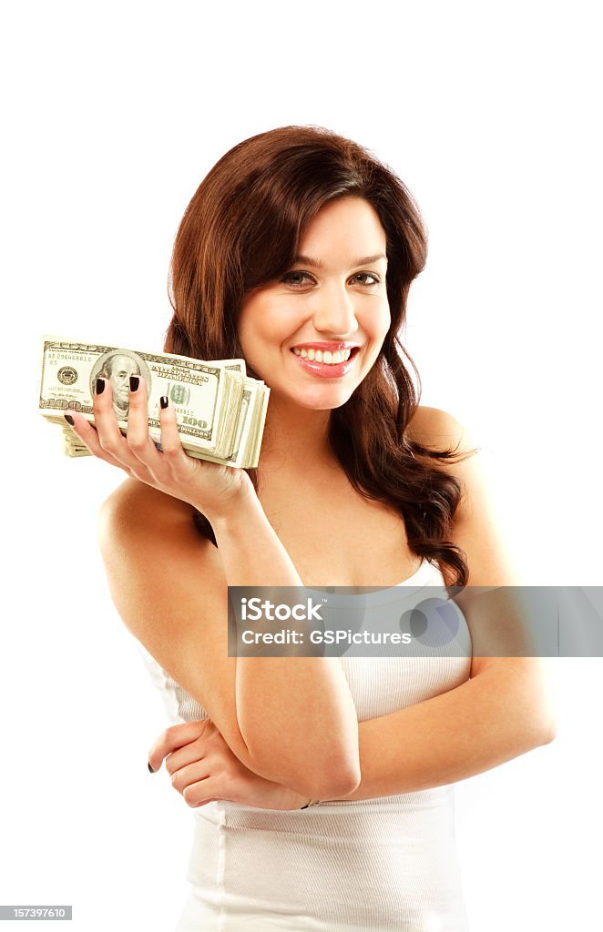 Muito dinheiro - Foto de stock de Mulheres royalty-free