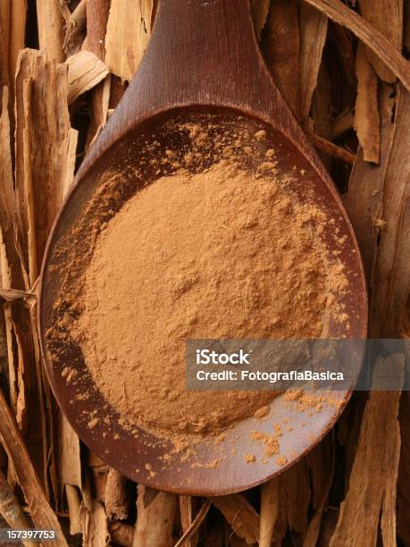 Ground Cinnamon Stock Photo - Download Image Now - Brown, Cinnamon, Color Image