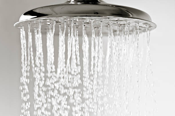シャワーのフロー - shower falling water water heat ストックフォトと画像