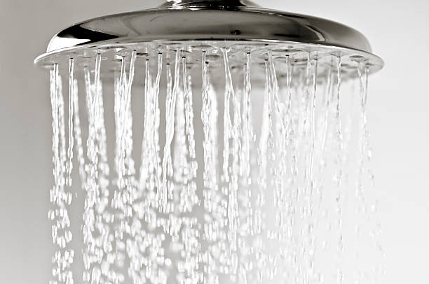 샤워 흐름표 - shower bathroom shower head water 뉴스 사진 이미지