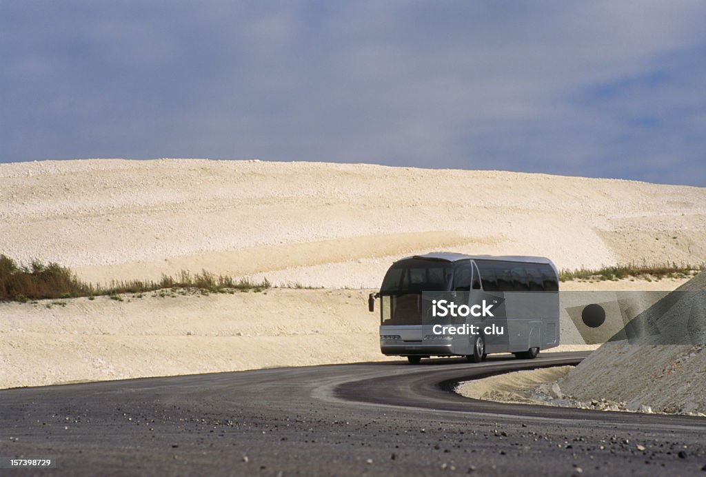 Ônibus de turismo - Foto de stock de Areia royalty-free