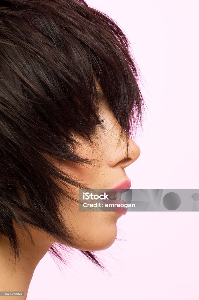 Волосы стиль - Стоковые фото Вертикальный роялти-фри