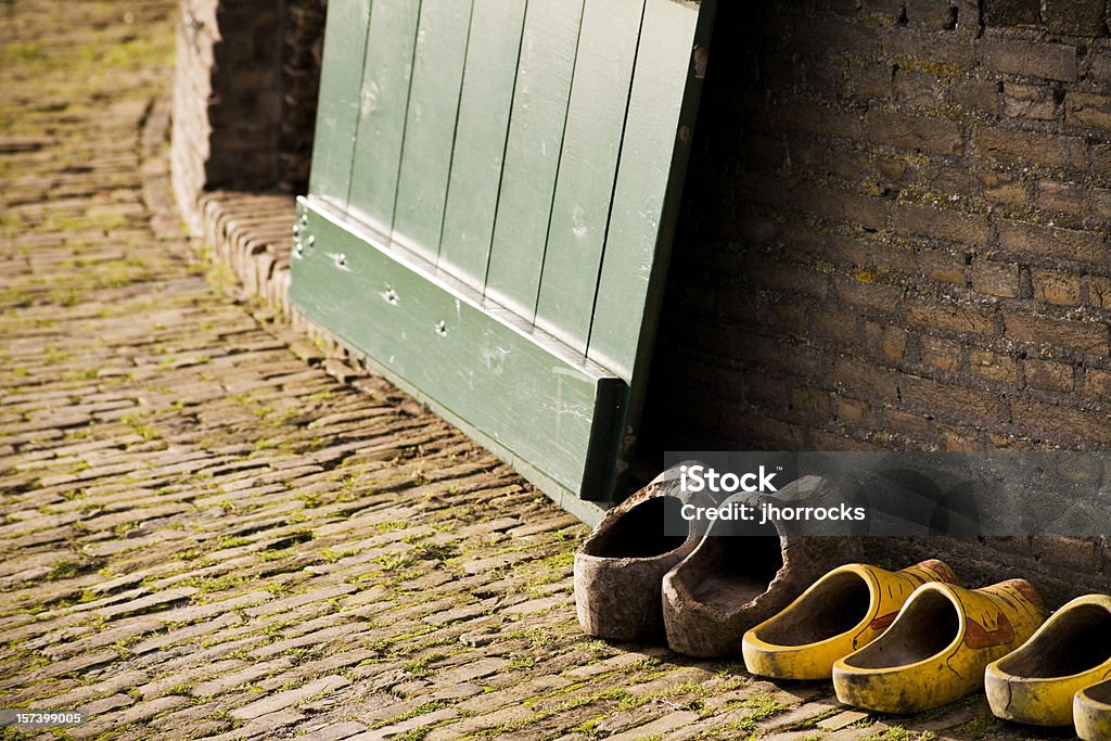 Traditional Holland Doorstep  Antique Stock Photo