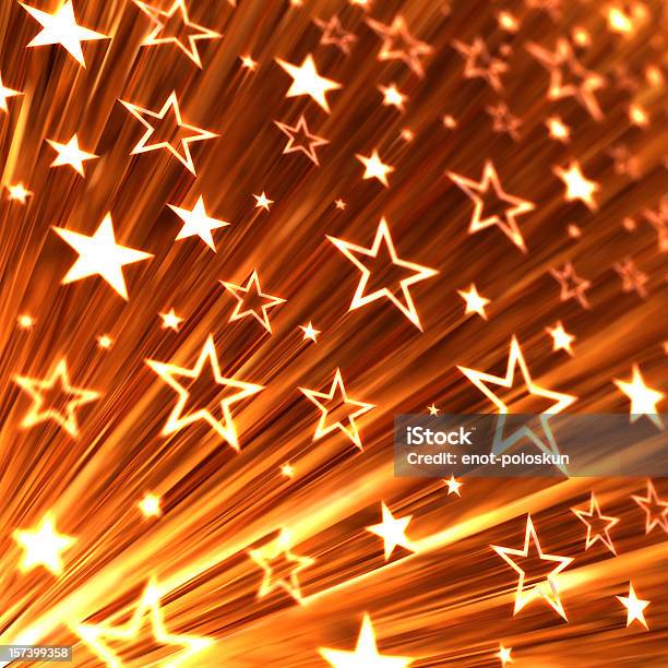 Fondo Con Estrellas Foto de stock y más banco de imágenes de Forma de Estrella - Forma de Estrella, Fondos, Celebración - Ocasión especial