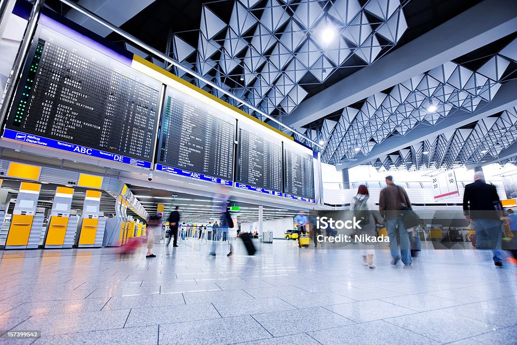 Airport Frankfurt International Airport Airport Stock Photo
