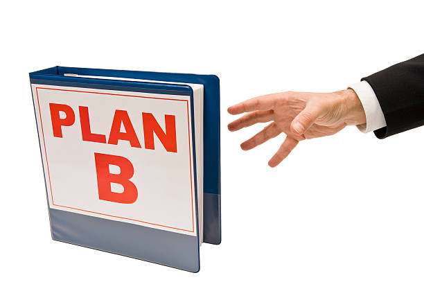 czas na plan b. - letter b plan instructions improvement zdjęcia i obrazy z banku zdjęć