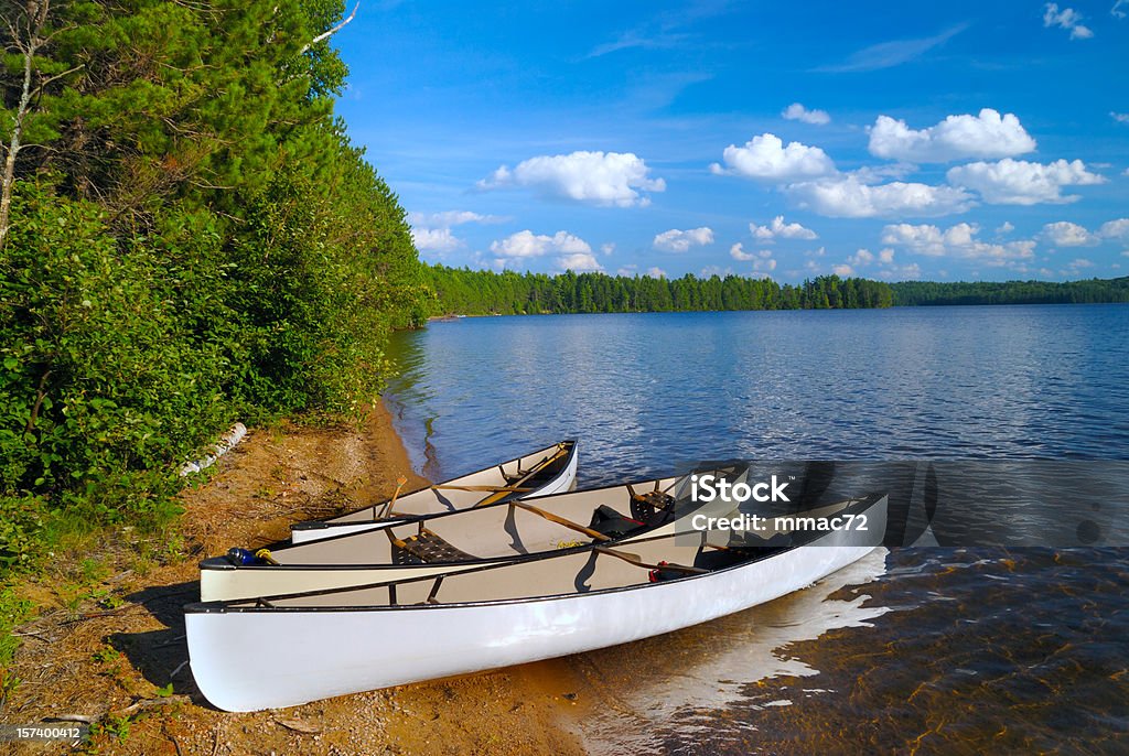 Canoa - Foto stock royalty-free di Acqua