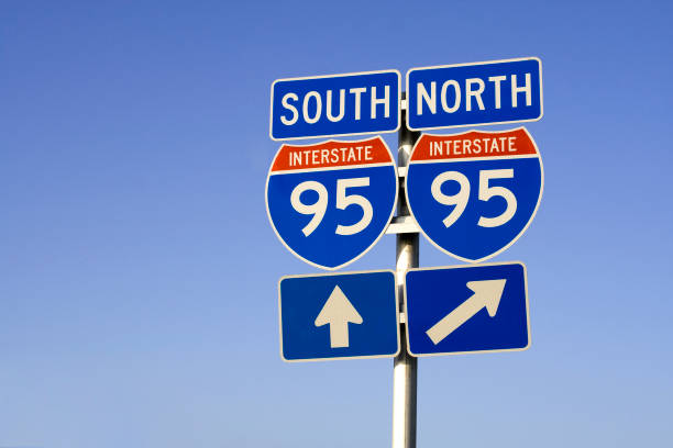 Interstate 95  american interstate stock pictures, royalty-free photos & images