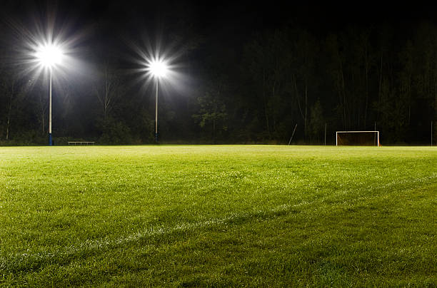 Soccer Field at Night