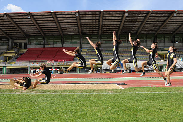 Long jump  long jump stock pictures, royalty-free photos & images