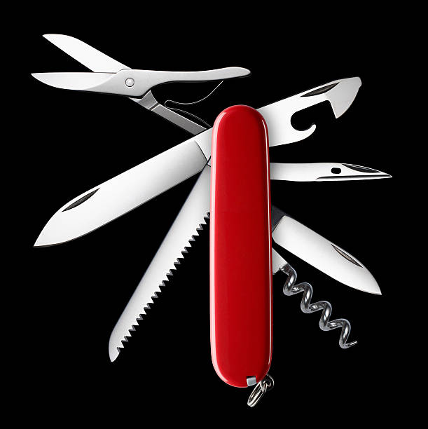 cuchilla de uso general - penknife swiss culture work tool switzerland fotografías e imágenes de stock