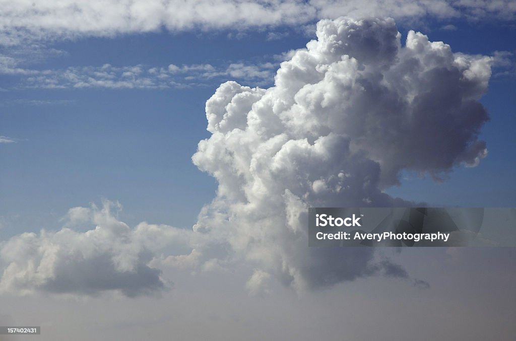 Dramatische Wolkengebilde - Lizenzfrei Blau Stock-Foto