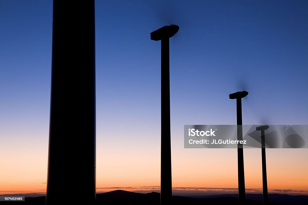 Ветряные мельницы - Стоковые фото Ветер роялти-фри