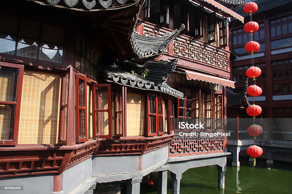 Alte chinesische Yu-Yuan-Garten - Lizenzfrei Architektur Stock-Foto