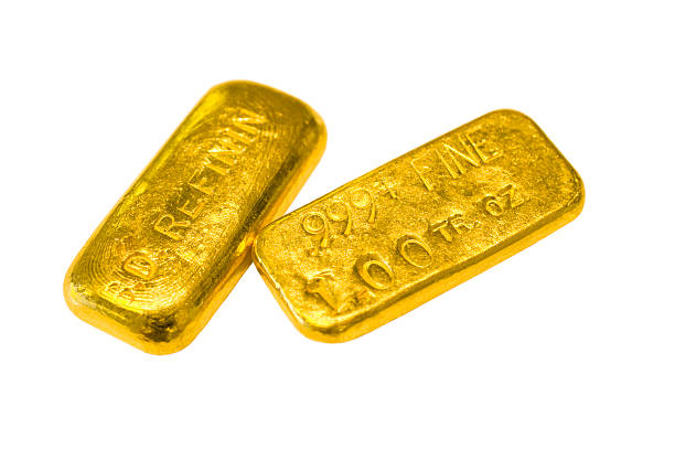 gold bars.