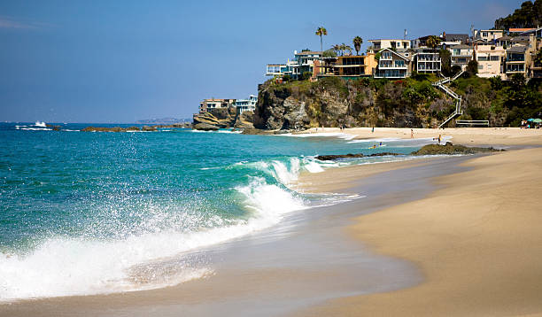Laguna Beach-Califórnia - foto de acervo