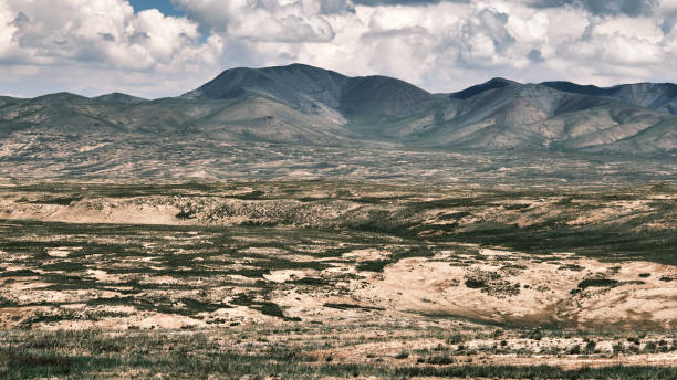 Highland valley in Tien Shan mountains