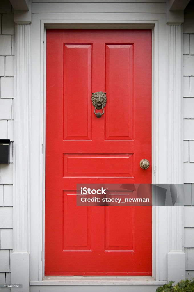 Red Door - Foto de stock de Vermelho royalty-free