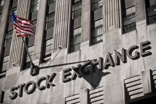 The New York Stock Exchange on the Wall street on May 1, 2022 in New York, NY. It is the largest stock exchange in the world by market capitalization.