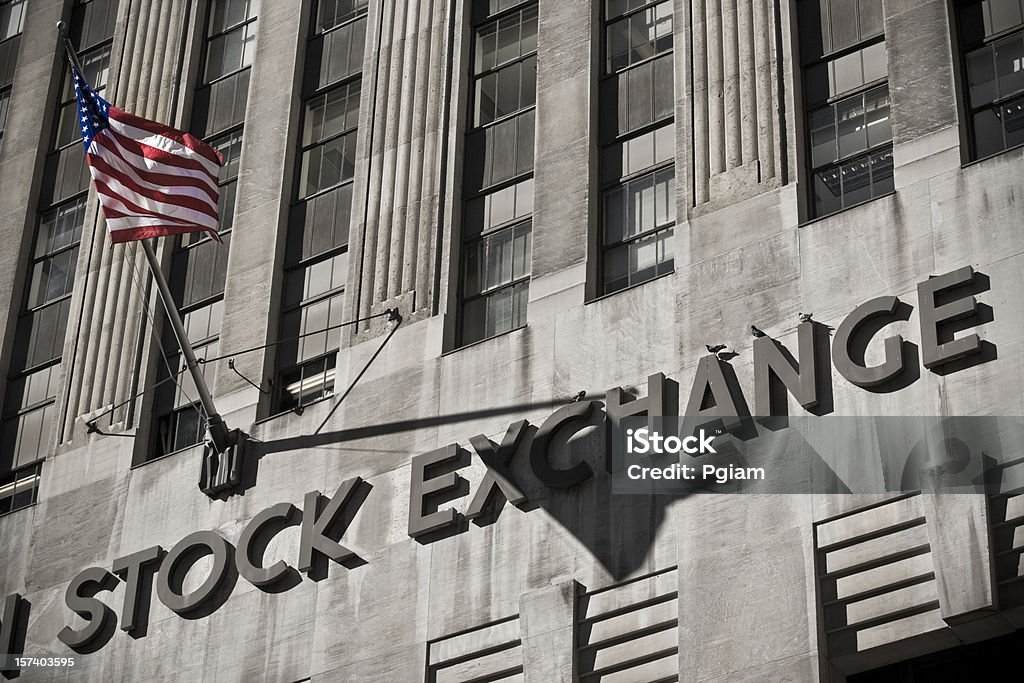Stock Exchange  New York Stock Exchange Stock Photo