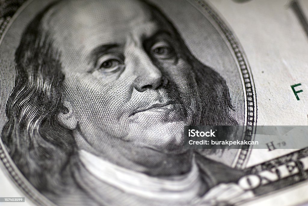 Benjamin Franklin  Currency Stock Photo