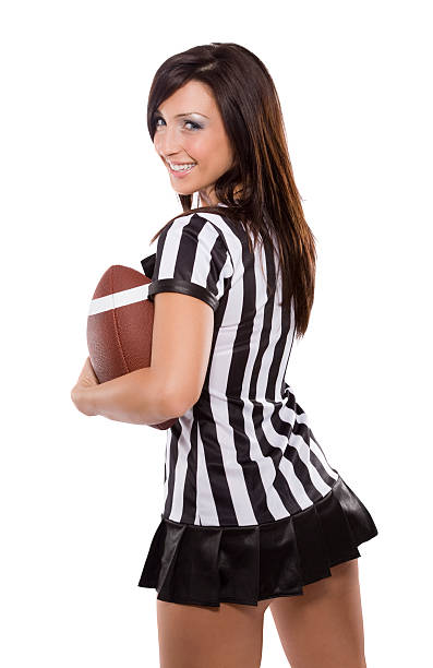 색시한 female 풋볼 팬 - sex symbol referee women adult 뉴스 사진 이미지