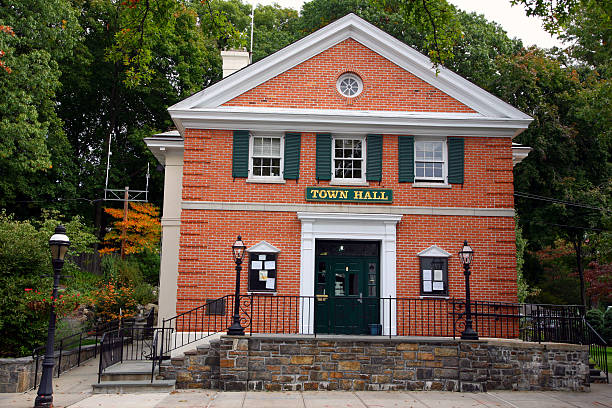 Town Hall stock photo