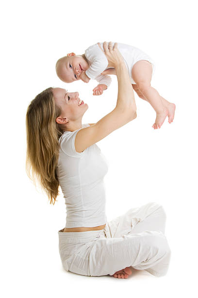 istock Mother playing with her baby 157404090