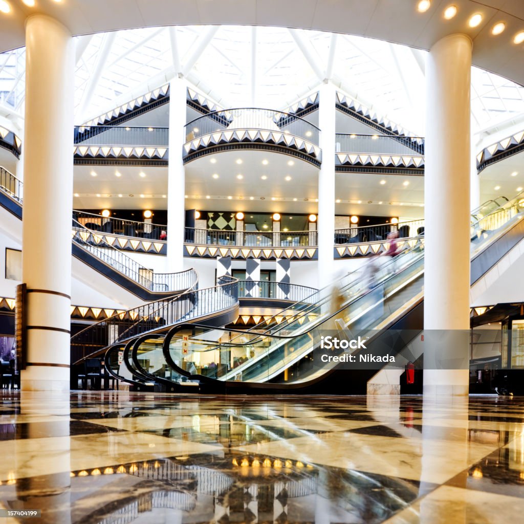 shopping mall - Foto de stock de Shopping center royalty-free