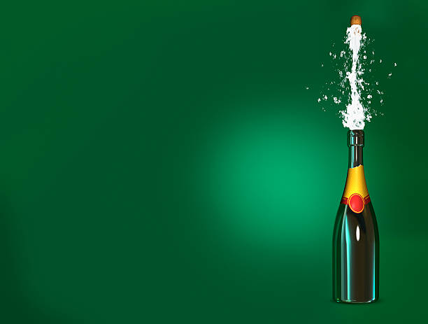 anniversario - champagne flute jubilee champagne wine foto e immagini stock