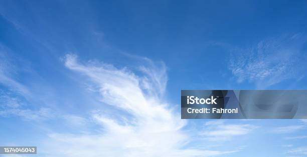Blue Sky And White Cirrocumulus Clouds Texture Background Blue Sky On Sunny Day Summer Sky Cloud Formation Fluffy Clouds Nice Weather In Summer Season Weather Pattern Atmospheric Phenomenon Stock Photo - Download Image Now