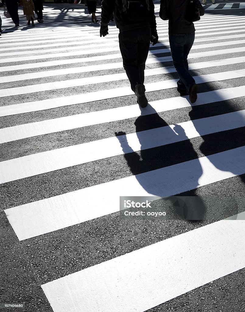 横断歩道 - カラー画像のロイヤリティフリーストックフォト