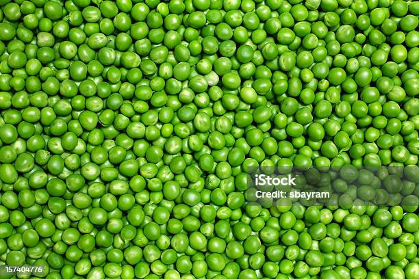 Green Peas Stock Photo - Download Image Now - Green Pea, Vegetable, Backgrounds