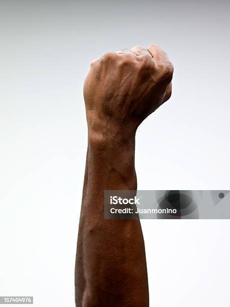 Foto de A Revolução e mais fotos de stock de Mão em punho - Mão em punho, Origem Africana, Força