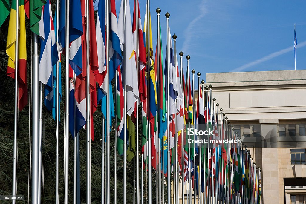 Организации Объединенных Наций в Женеве - Стоковые фото Без людей роялти-фри