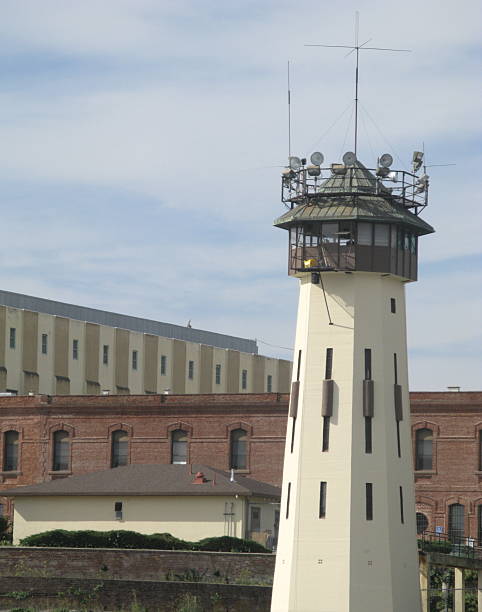istock Prison Guard Watch Lookout Tower San Quentin  California 157405302