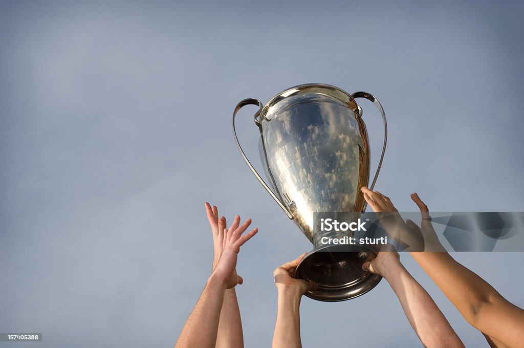 champions  Trophy - Award Stock Photo