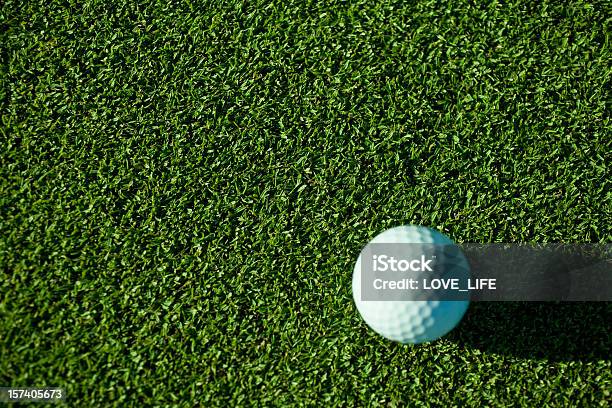 Golf Ball Stock Photo - Download Image Now - Aerial View, Golf Ball, Directly Above