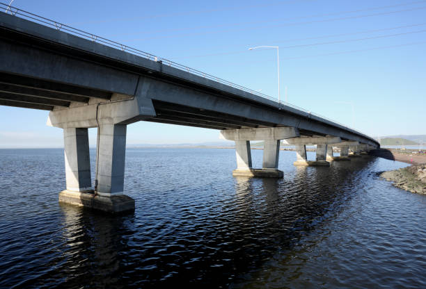 istock Dumbarton Bridge crosses San Francisco Bay 157405891