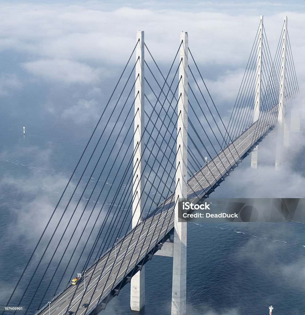 Őresund bridge - Zbiór zdjęć royalty-free (Most nad Sundem)