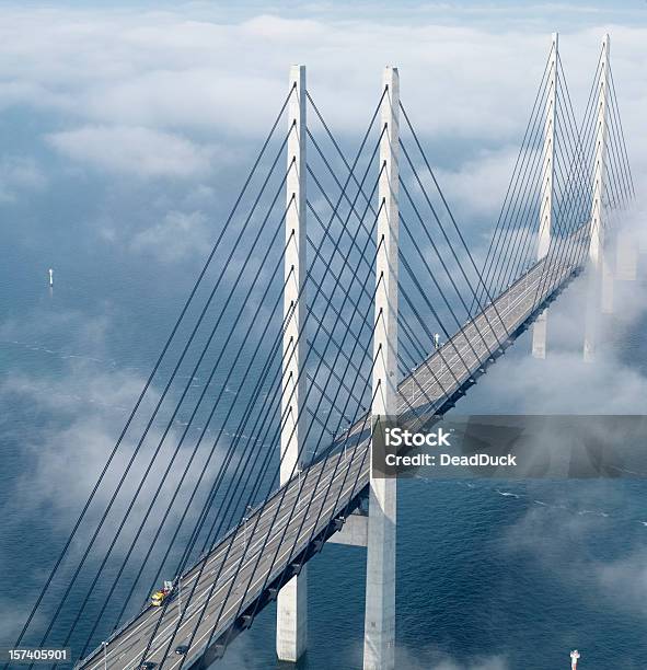 Őresund Bridge - zdjęcia stockowe i więcej obrazów Most nad Sundem - Most nad Sundem, Most - Konstrukcja wzniesiona przez człowieka, Kopenhaga