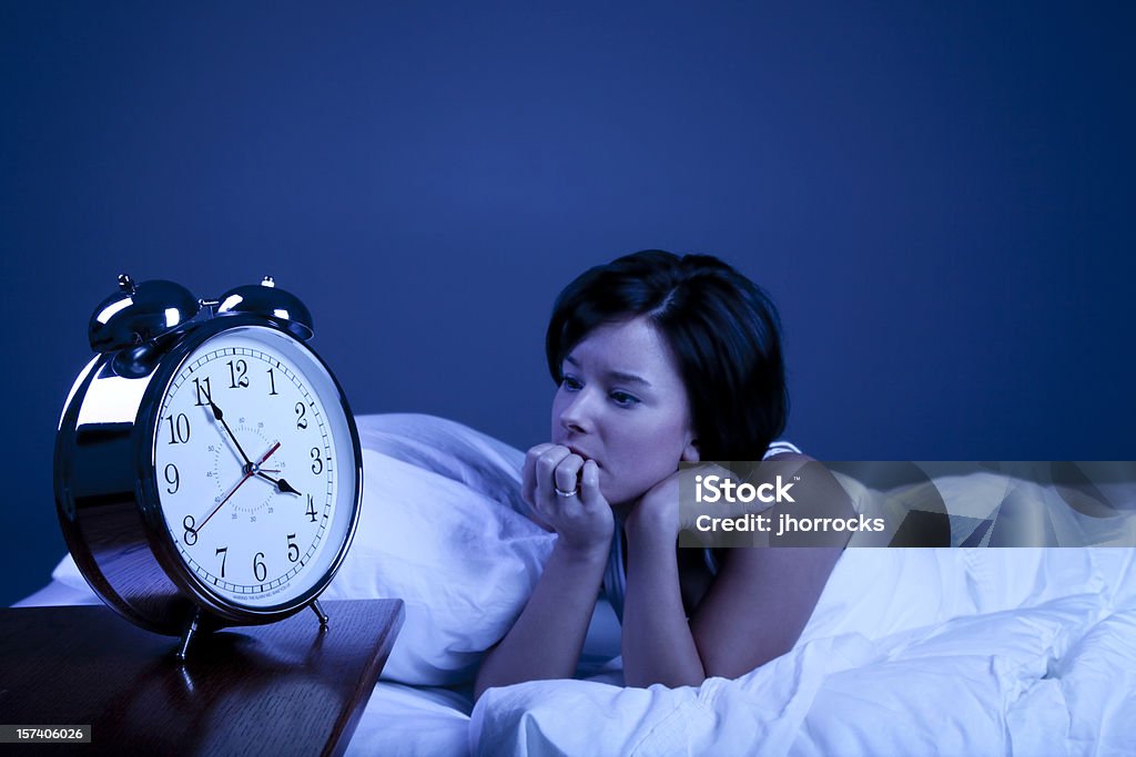 Insomnie - Photo de Horloge libre de droits