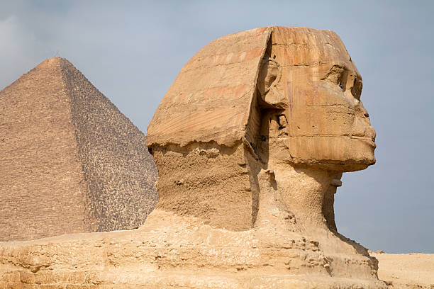 istock Closeup view of the Sphinx head 157406724