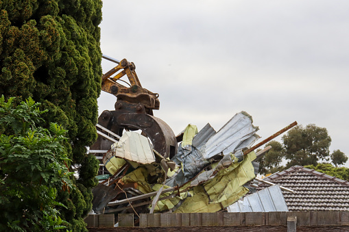 property demolition for knockdown rebuild in the suburbs